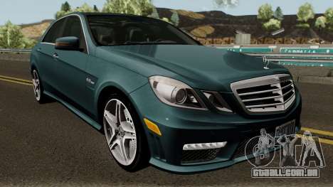 Mercedes-Benz W212 E63 AMG para GTA San Andreas