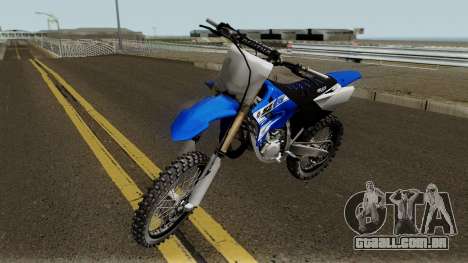 Yamaha YZ125 2017 para GTA San Andreas