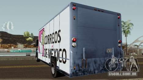 Vapid Benson Mexicano para GTA San Andreas