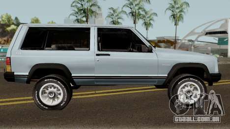Jeep Cherokee XJ para GTA San Andreas