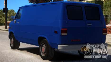 1983 GMC Vandura G-1500 V1 para GTA 4