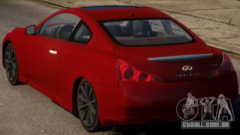 Infiniti G37 S V.3 para GTA 4