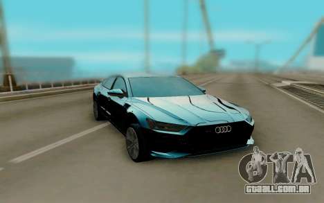 Audi A7 2018 para GTA San Andreas