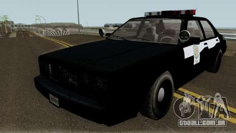 Albany Esperanto Roadcruiser LSPD para GTA San Andreas