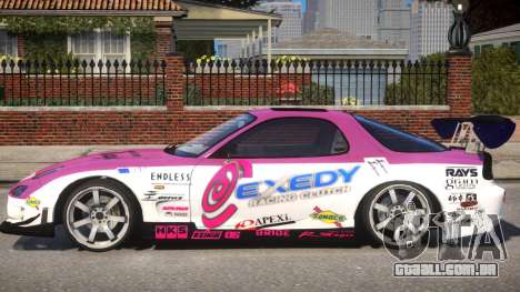 RX-7 Exedy Drift Car para GTA 4
