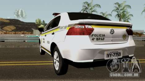 Volkswagen Voyage Brazilian Police para GTA San Andreas
