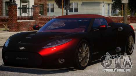 Spyker C8 Aileron Spyder V1 para GTA 4