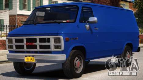 1983 GMC Vandura G-1500 V1 para GTA 4