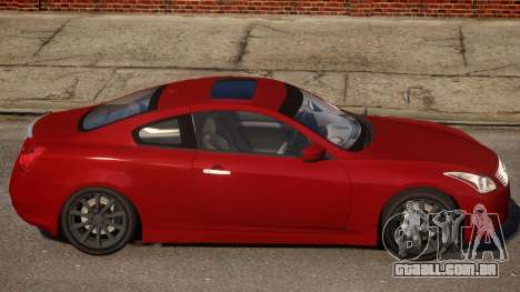 Infiniti G37 S V.3 para GTA 4