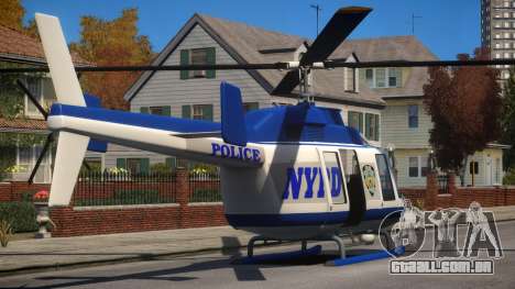NYPD Police Maverick para GTA 4