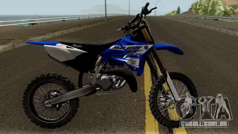 Yamaha YZ125 2017 para GTA San Andreas