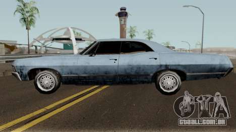 Chevrolet Impala 67 Sobrenatural V2 para GTA San Andreas