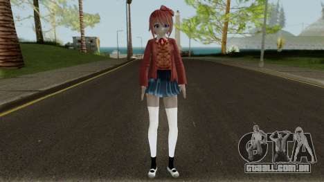 Sayori (DDLC) para GTA San Andreas