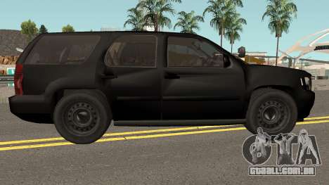 Chevrolet Tahoe SUV (Police Livery) Low-poly para GTA San Andreas