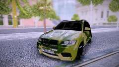 BMW X5M Camo para GTA San Andreas