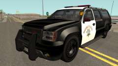 Declasse Granger SAHP Police GTA V IVF para GTA San Andreas
