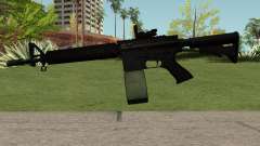 M4-A1 Black para GTA San Andreas