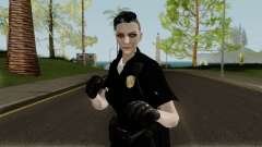 GTA Online Female Random Skin 4 Police Officer para GTA San Andreas