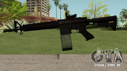 M4-A1 Black para GTA San Andreas
