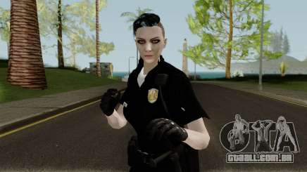 GTA Online Female Random Skin 4 Police Officer para GTA San Andreas