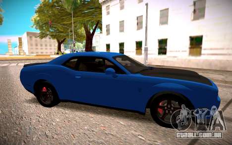 2018 Dodge Challenger para GTA San Andreas