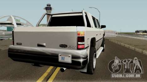 Declasse Rancher FXT (fixed reflections) para GTA San Andreas