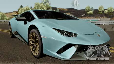 Lamborghini Huracan Perfomante 2017 para GTA San Andreas