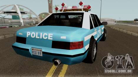 New Police LCPD Blue para GTA San Andreas
