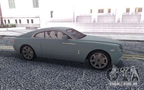 Rolls-Royce Ghost para GTA San Andreas