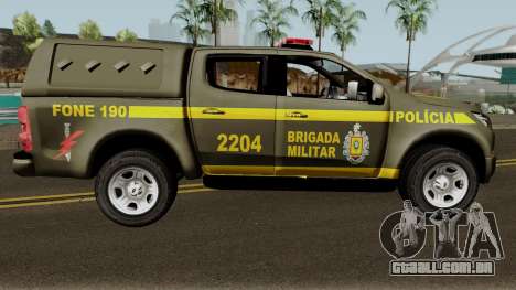 Chevrolet S-10 Patrulhas Especiais para GTA San Andreas