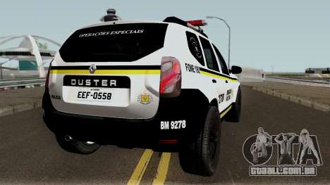 Renault Duster Brasilian Police para GTA San Andreas