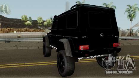 Mercedes-Benz G550 4X4 para GTA San Andreas