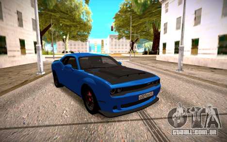 2018 Dodge Challenger para GTA San Andreas