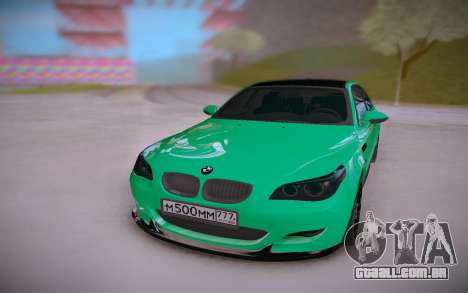 BMW M5 E60 DR para GTA San Andreas