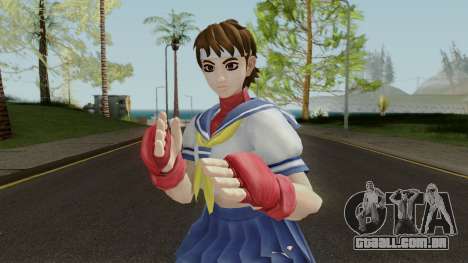 Sakura From Super Street Fighter IV para GTA San Andreas