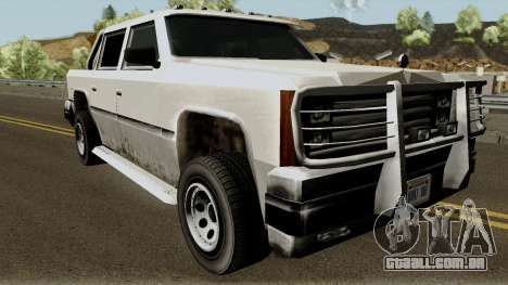 Declasse Rancher FXT (fixed reflections) para GTA San Andreas