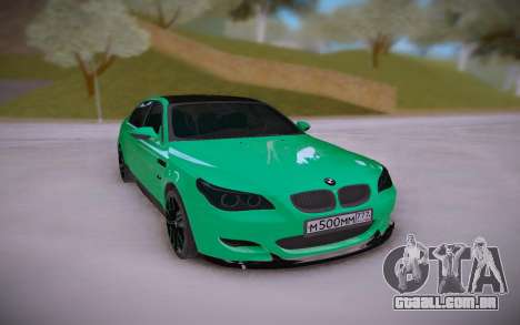 BMW M5 E60 DR para GTA San Andreas