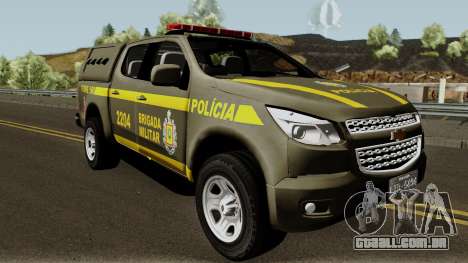 Chevrolet S-10 Patrulhas Especiais para GTA San Andreas