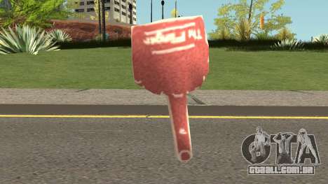 Foam Finger from SR2 para GTA San Andreas