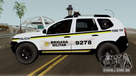 Renault Duster Brasilian Police para GTA San Andreas