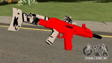 M4 De Trolencio911 Roja para GTA San Andreas