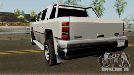 Declasse Rancher FXT (fixed reflections) para GTA San Andreas