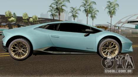 Lamborghini Huracan Perfomante 2017 para GTA San Andreas