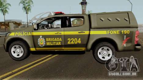 Chevrolet S-10 Patrulhas Especiais para GTA San Andreas