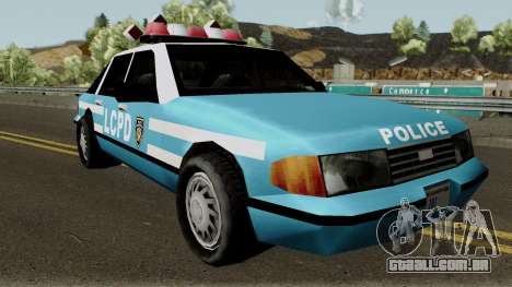 New Police LCPD Blue para GTA San Andreas