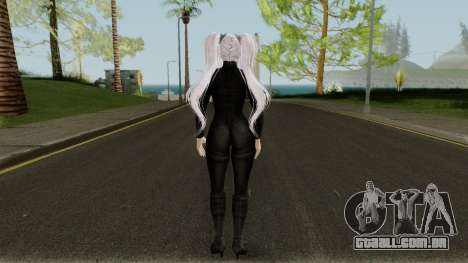 Ayane (Black Leather Mod) From DOA5LR para GTA San Andreas