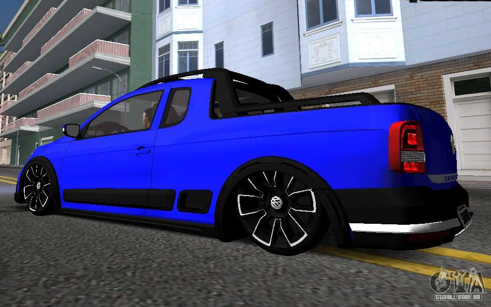 Mods GTA San Andreas: Volkswagen Saveiro G7 Rebaixada com Som