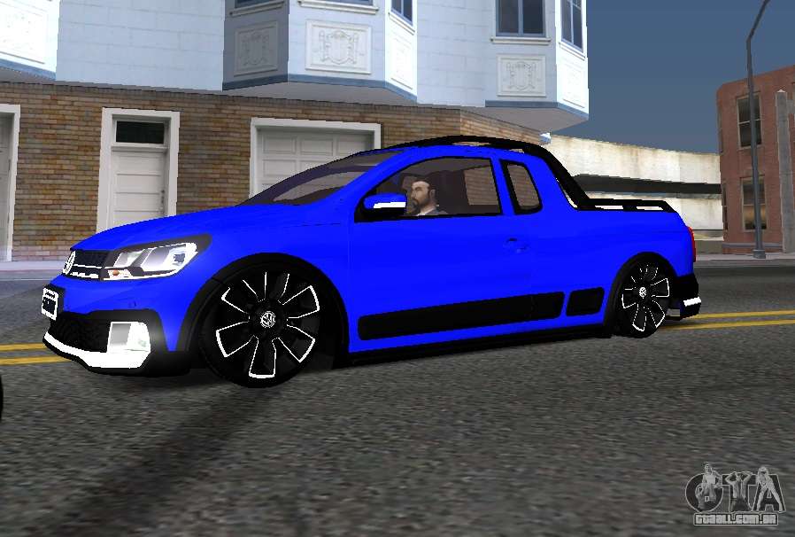 Mods GTA San Andreas: Volkswagen Saveiro G7 Rebaixada com Som