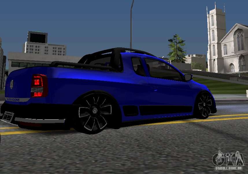 Mods GTA San Andreas: Volkswagen Saveiro G7 Rebaixada com Som