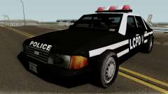 New Police LCPD Black para GTA San Andreas
